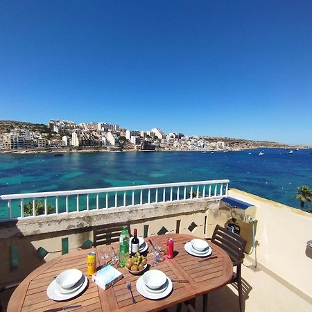 Appartement Blue Harbour Seafront Penthouse With Large Terrace With Panoramic Sea Views - By Getawaysmalta à San Pawl il-Baħar Extérieur photo