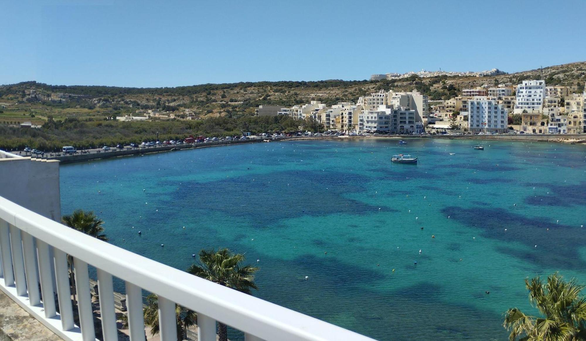 Appartement Blue Harbour Seafront Penthouse With Large Terrace With Panoramic Sea Views - By Getawaysmalta à San Pawl il-Baħar Extérieur photo