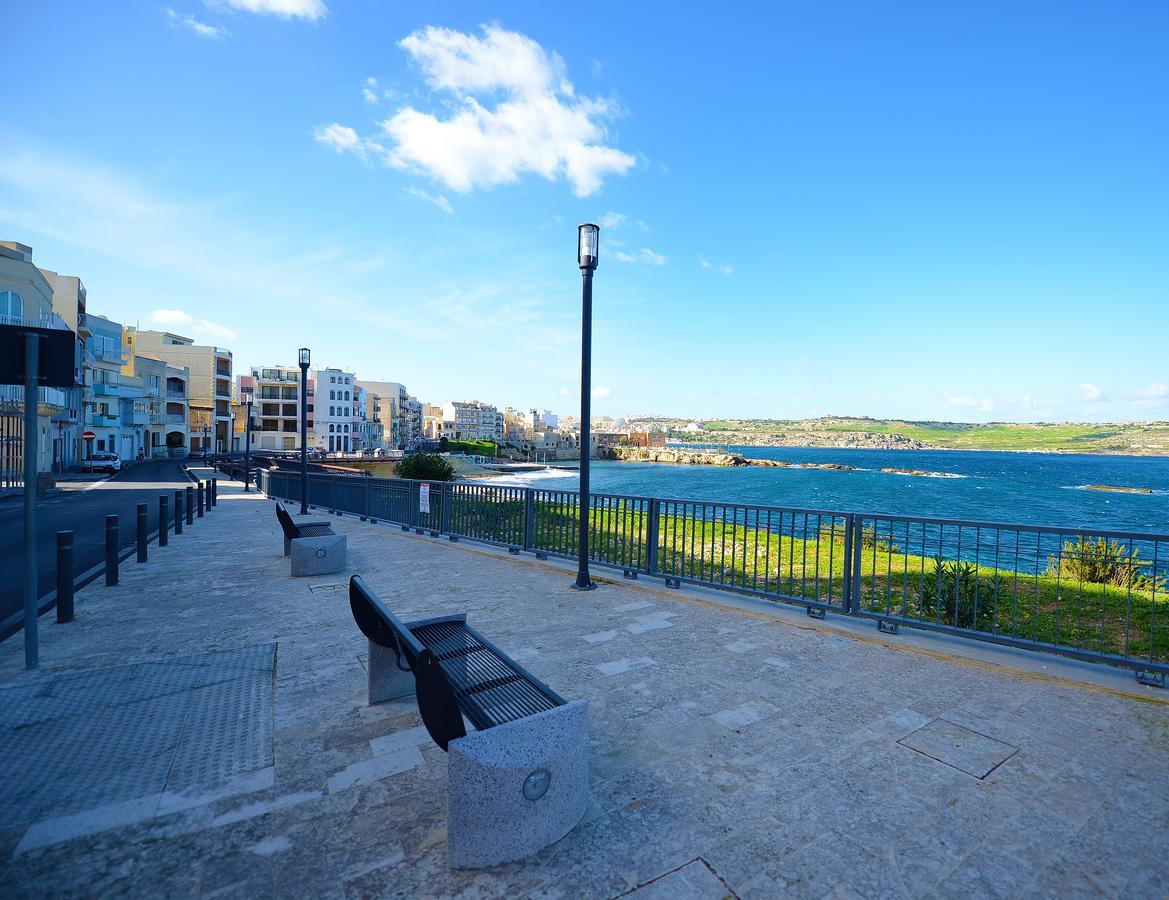 Appartement Blue Harbour Seafront Penthouse With Large Terrace With Panoramic Sea Views - By Getawaysmalta à San Pawl il-Baħar Extérieur photo