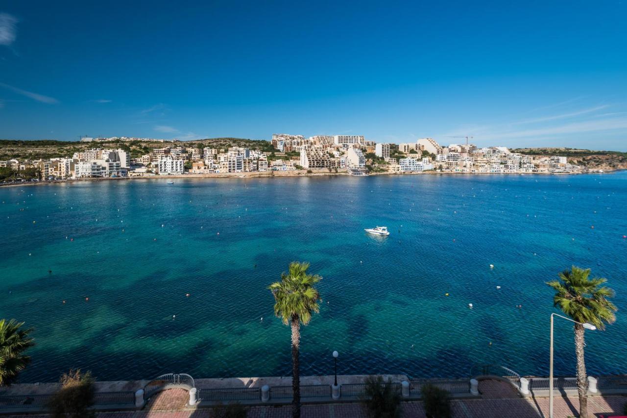 Appartement Blue Harbour Seafront Penthouse With Large Terrace With Panoramic Sea Views - By Getawaysmalta à San Pawl il-Baħar Extérieur photo