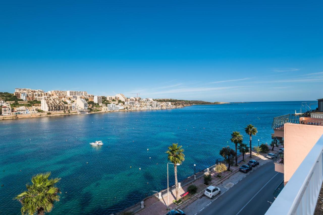 Appartement Blue Harbour Seafront Penthouse With Large Terrace With Panoramic Sea Views - By Getawaysmalta à San Pawl il-Baħar Extérieur photo